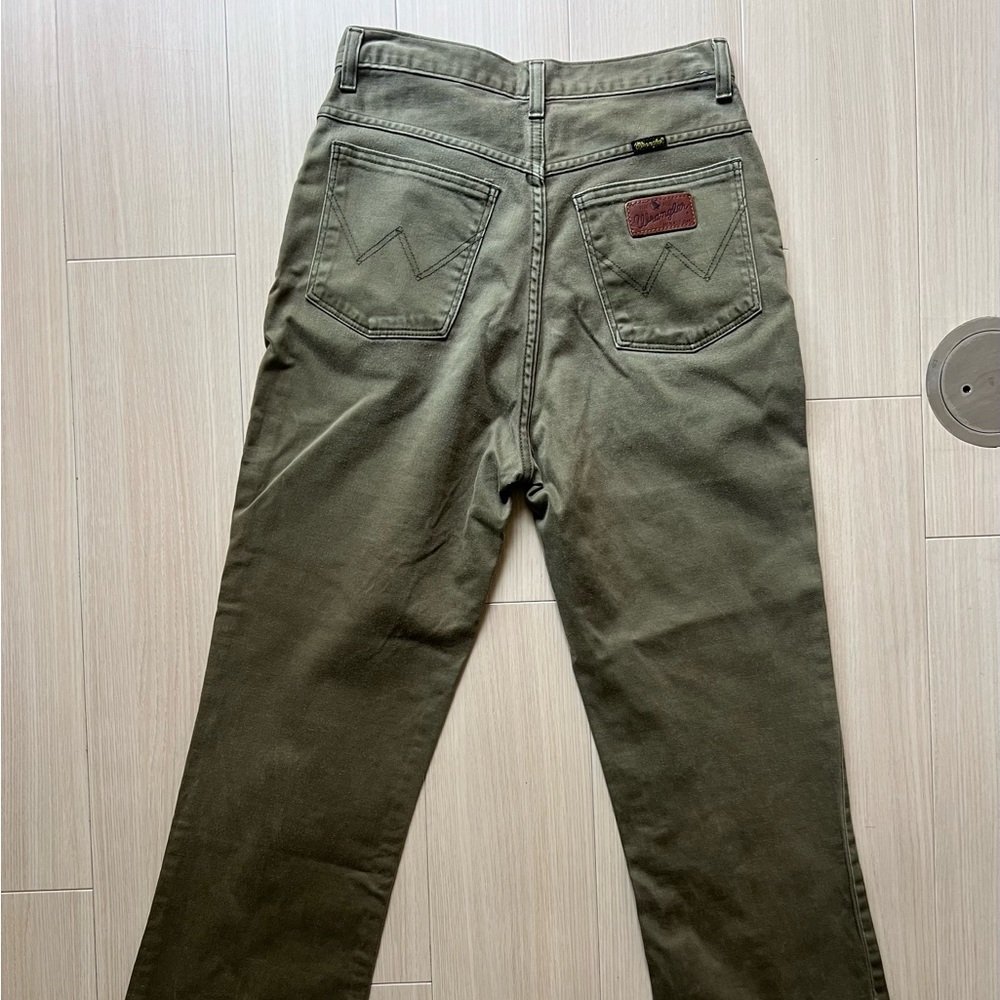 Women’s Wrangler Western Style Jeans - Army Green